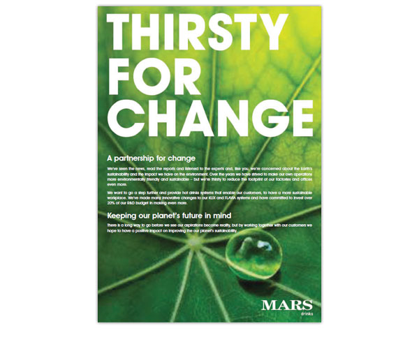 Thirsty for Change branding
