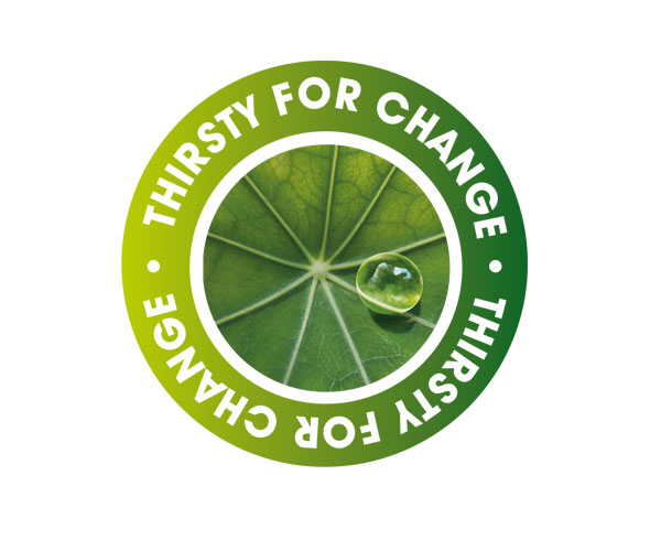 Thirsty for Change branding