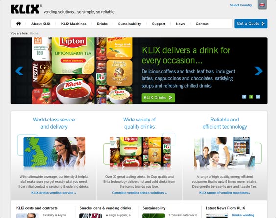 KLIX website