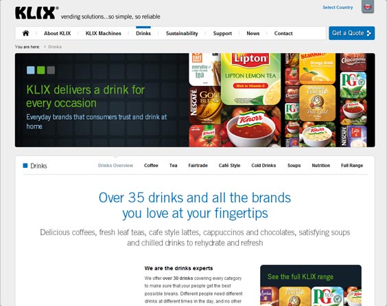 KLIX website