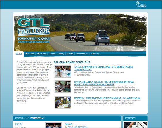 Sasol Chevron website